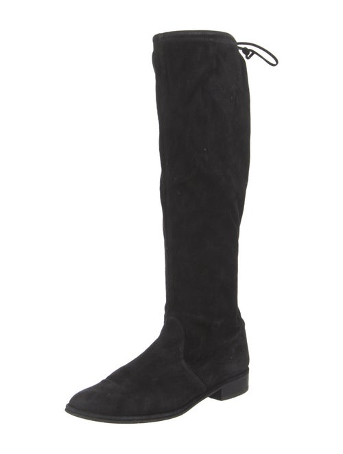 Nanushka Suede Riding Boots