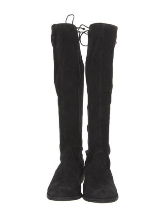 Nanushka Suede Riding Boots
