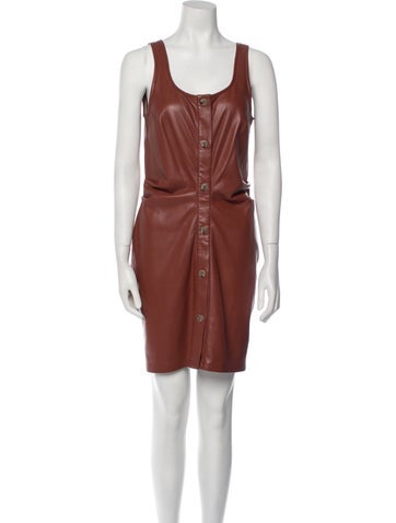 Nanushka Dresses Scoop Neck Mini Dress M