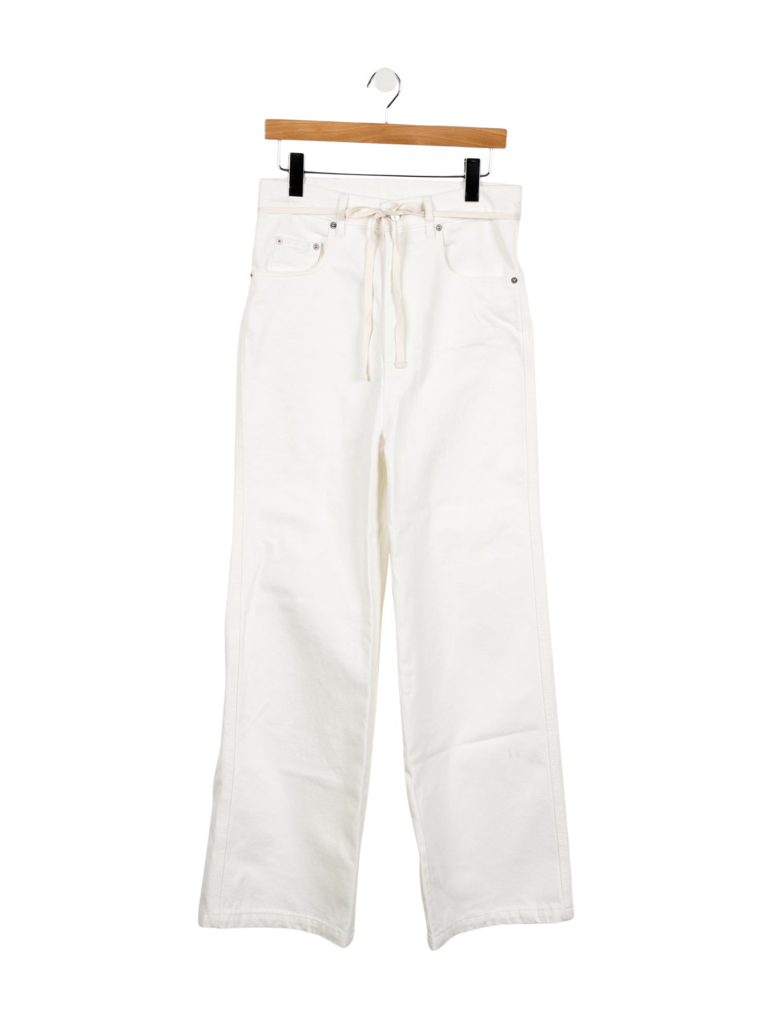 Nanushka High-Rise Wide Leg Jeans