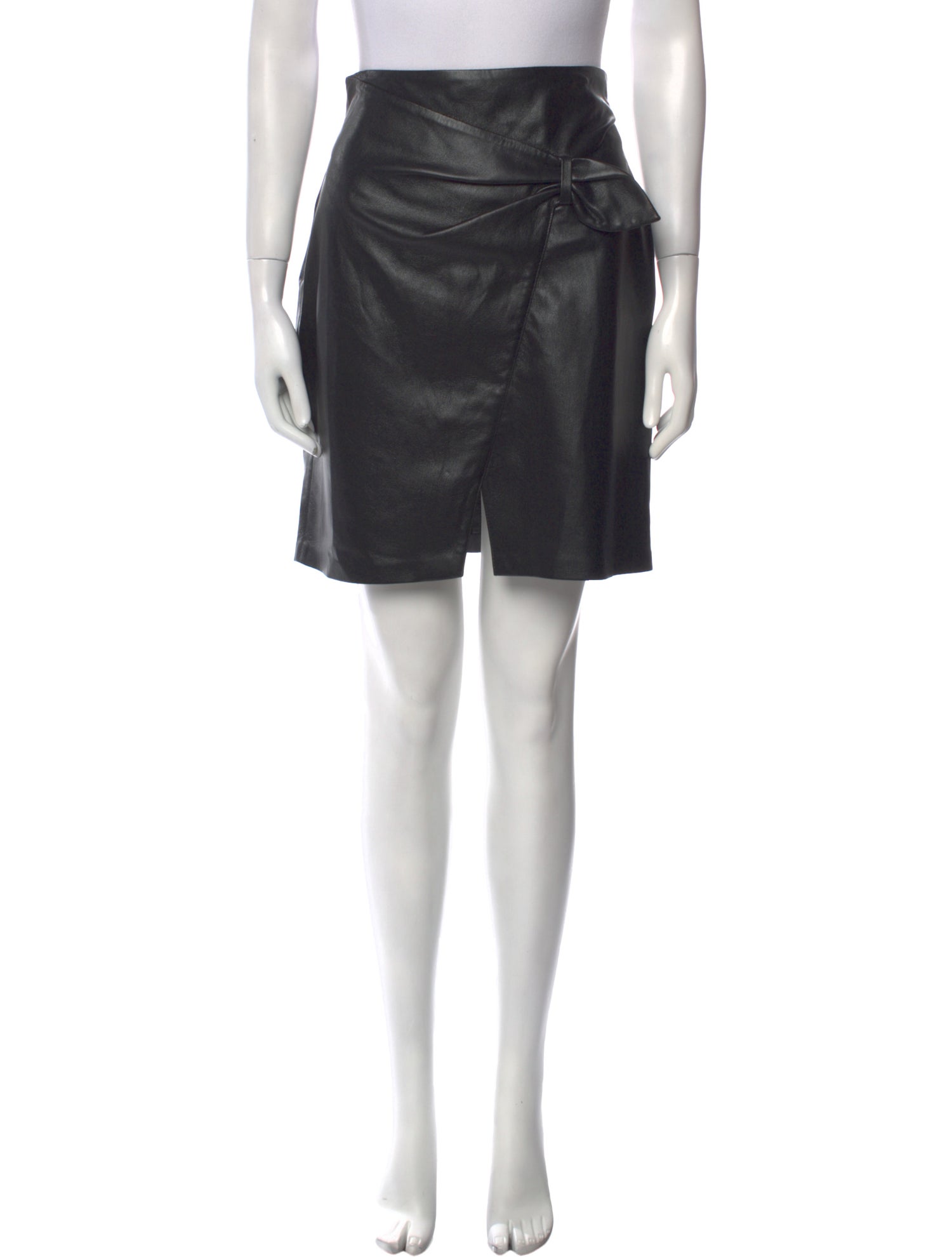 Nanushka Pleated Accents Mini Skirt
