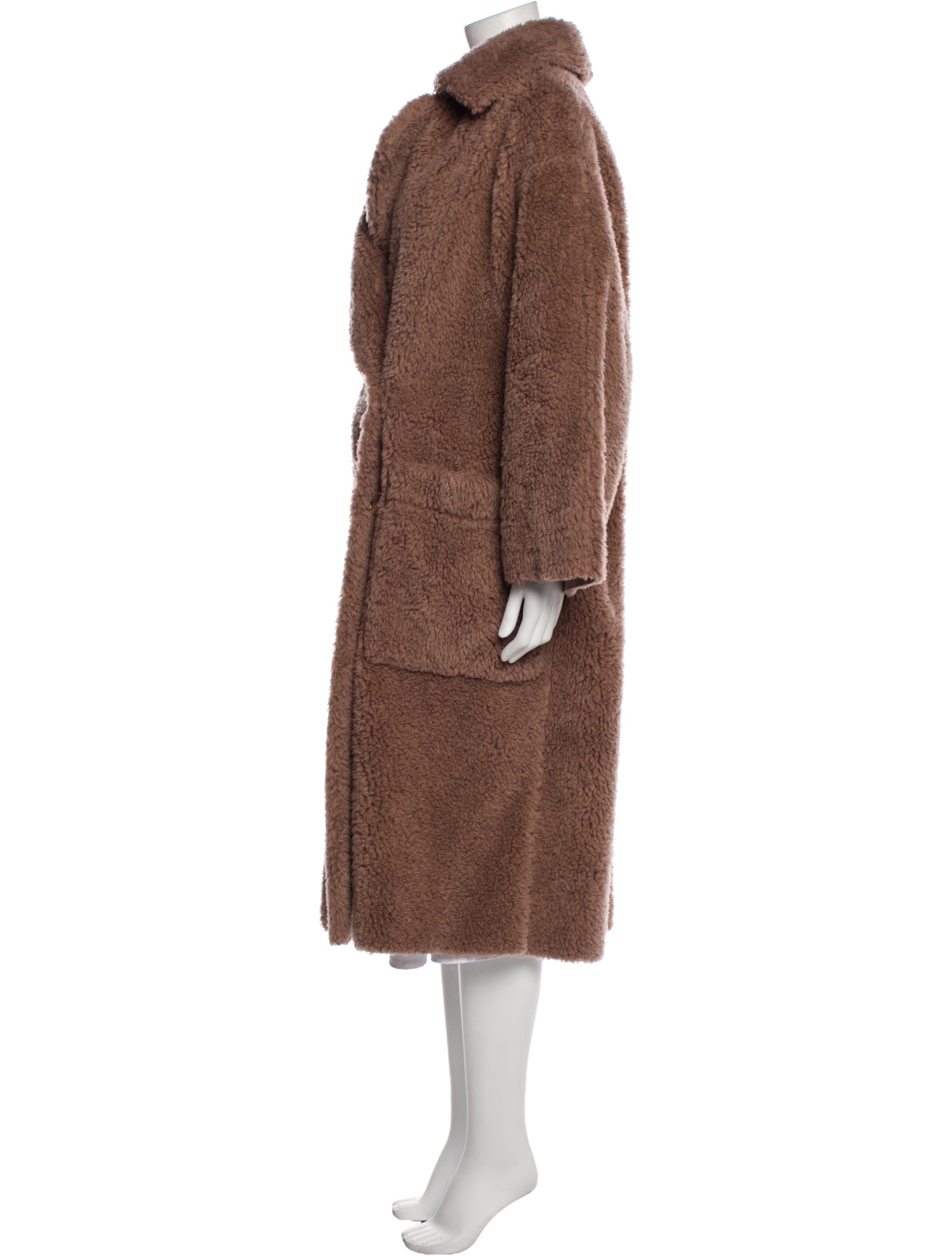 Nanushka Faux Fur Coat