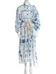 Nanushka Tie-Dye Print Long Dress
