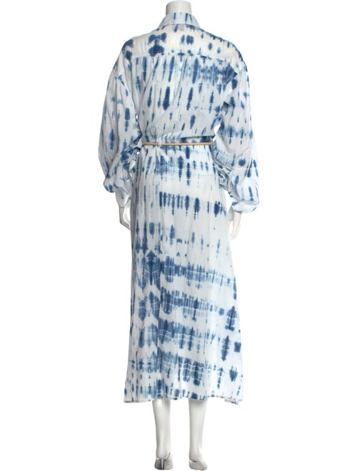 Nanushka Tie-Dye Print Long Dress