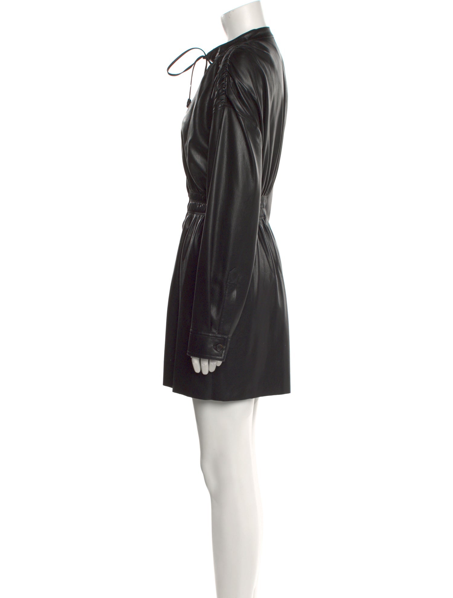 Nanushka Mock Neck Mini Dress