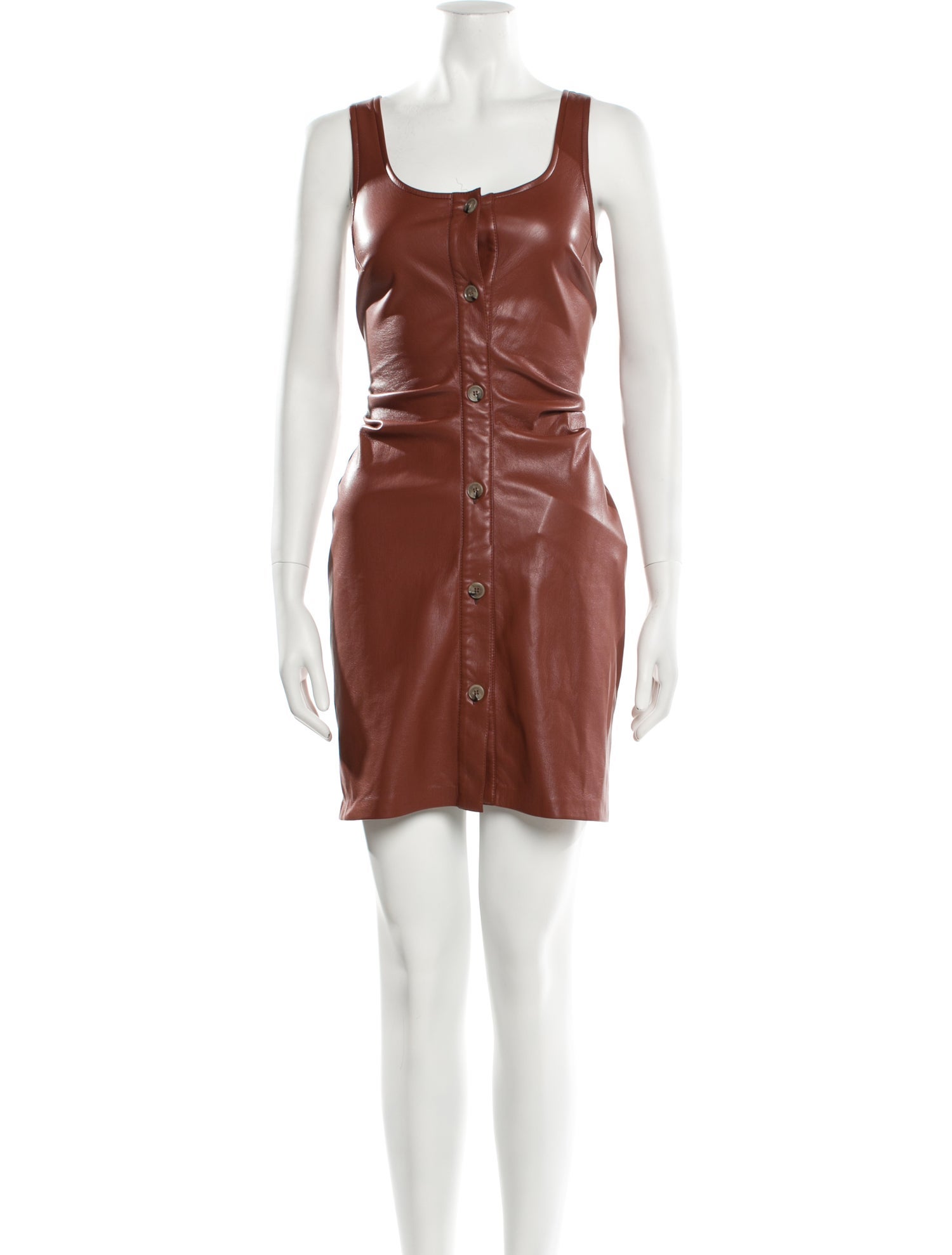 Nanushka Scoop Neck Mini Dress