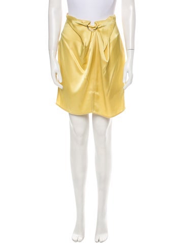 Nanushka Skirts Faux Leather Knee-Length Skirt S