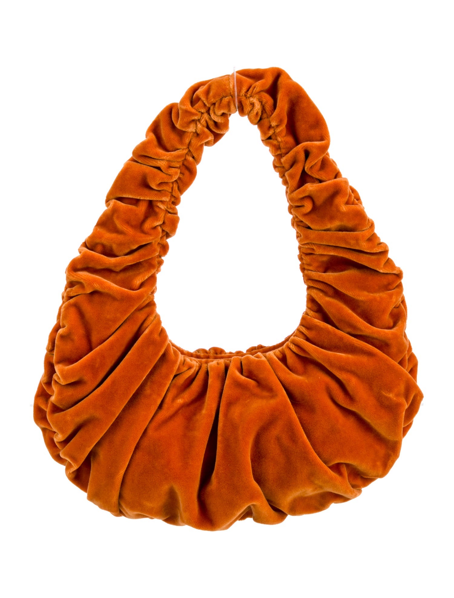 Nanushka Velvet Top Handle Bag