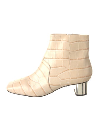 Nanushka Leather Printed Boots