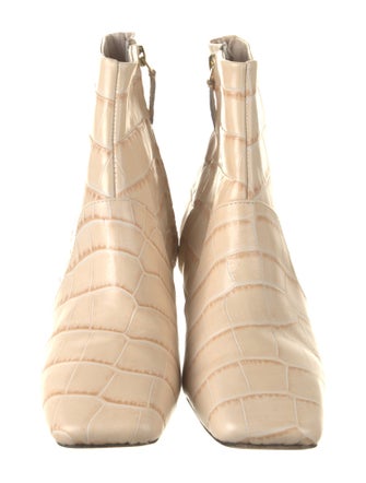 Nanushka Leather Printed Boots