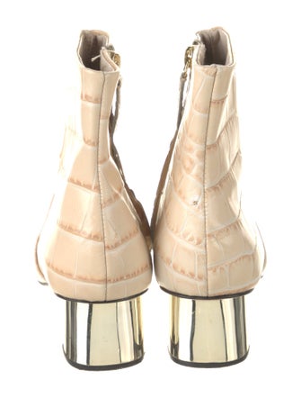 Nanushka Leather Printed Boots