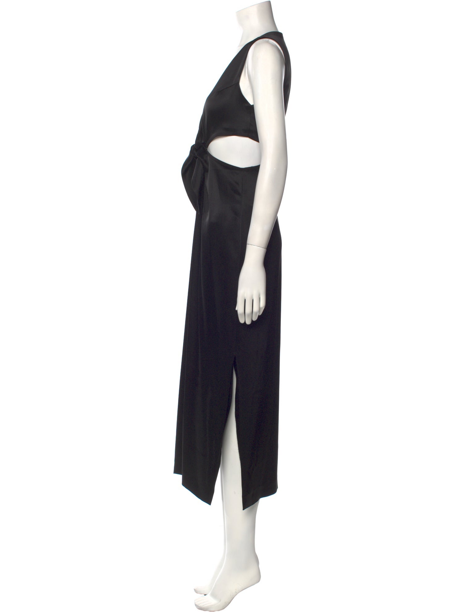 Nanushka V-Neck Long Dress