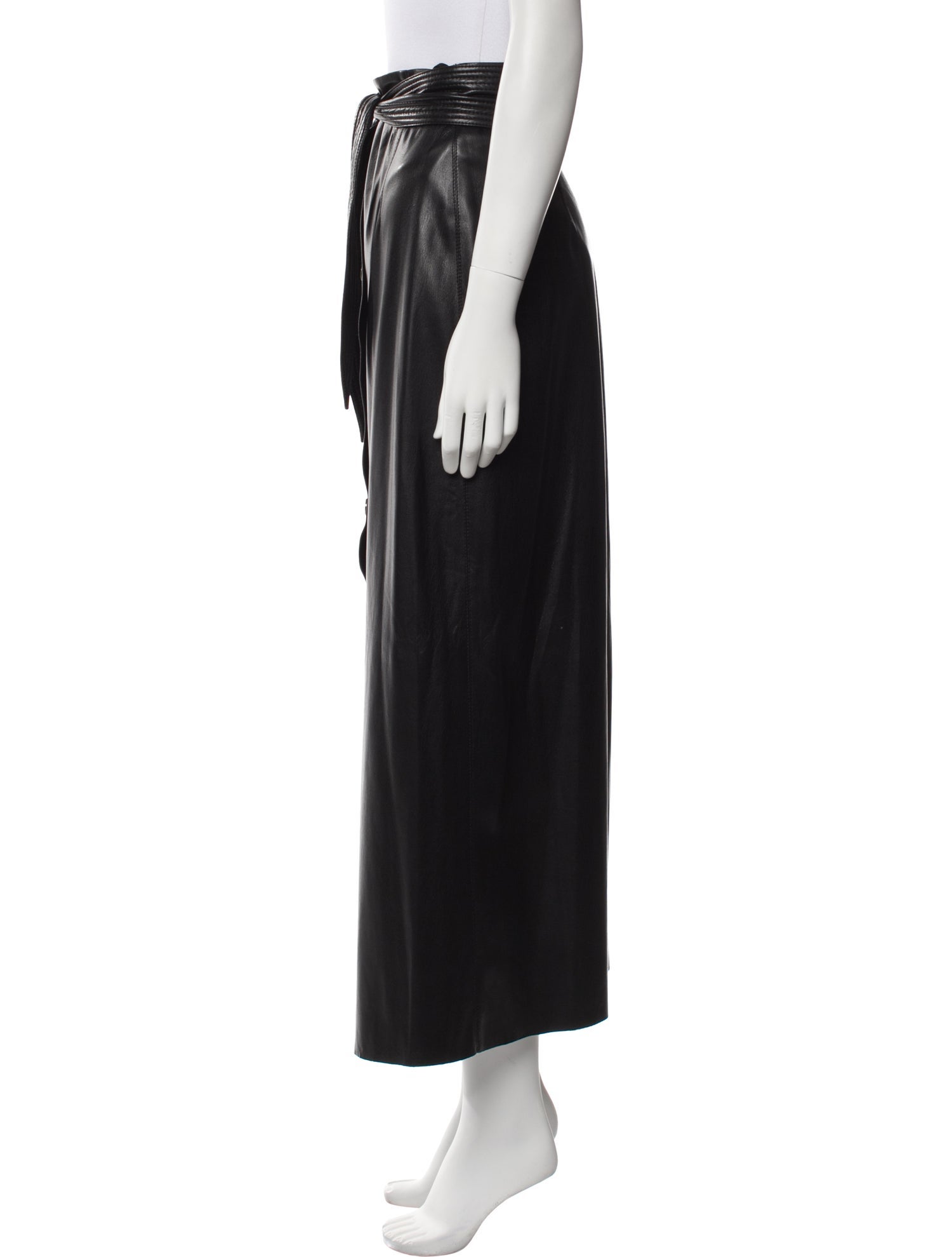 Nanushka Faux Leather Mini Skirt