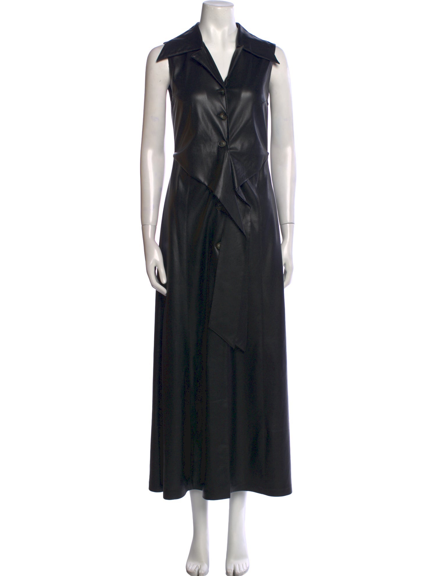 Nanushka V-Neck Long Dress