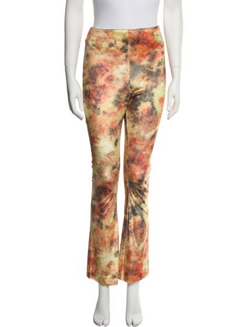 Nanushka Pants Tie-Dye Print Wide Leg XS
