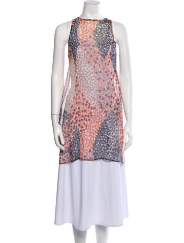 Nanushka Tops Silk Printed Tunic S