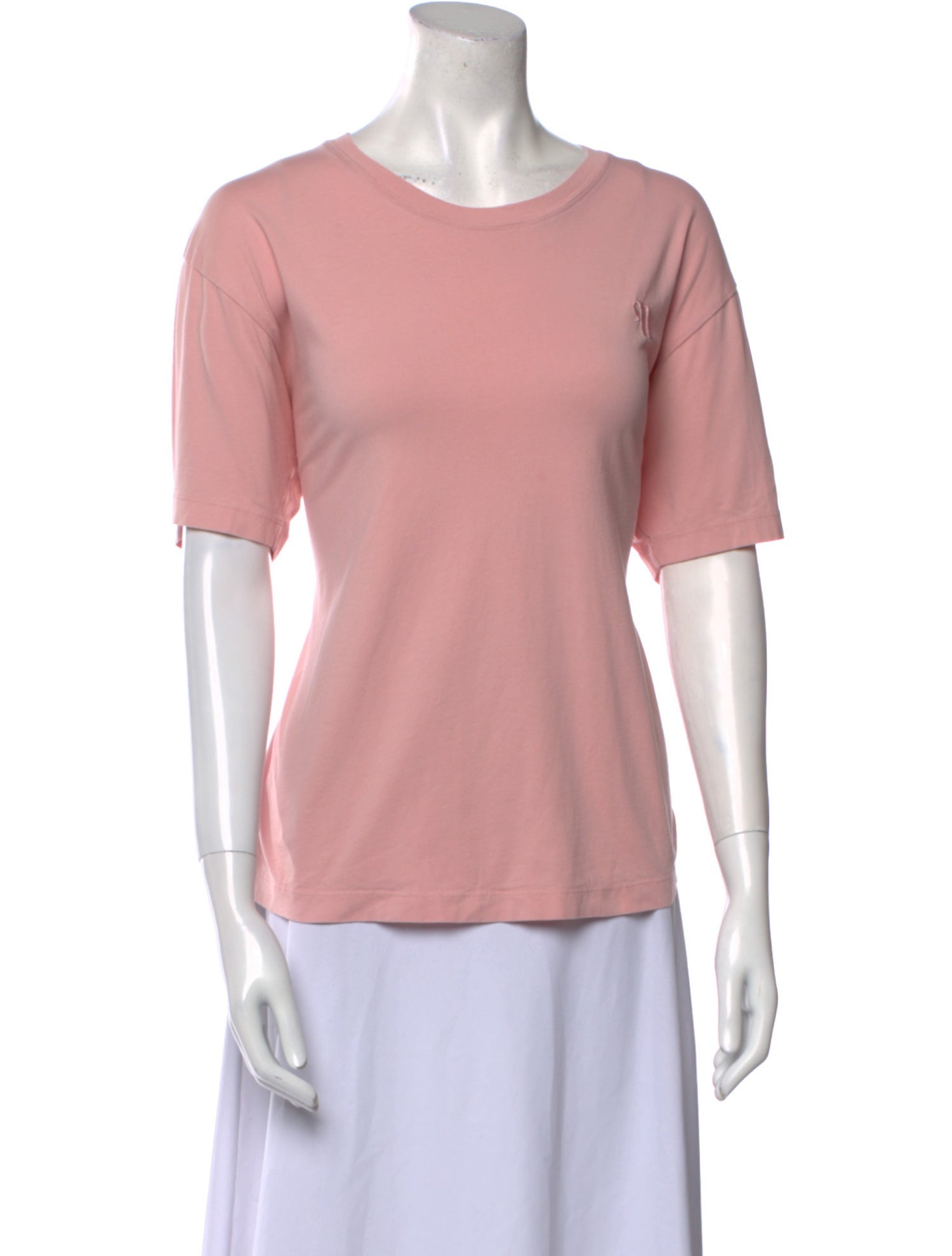 Nanushka Scoop Neck Short Sleeve T-Shirt