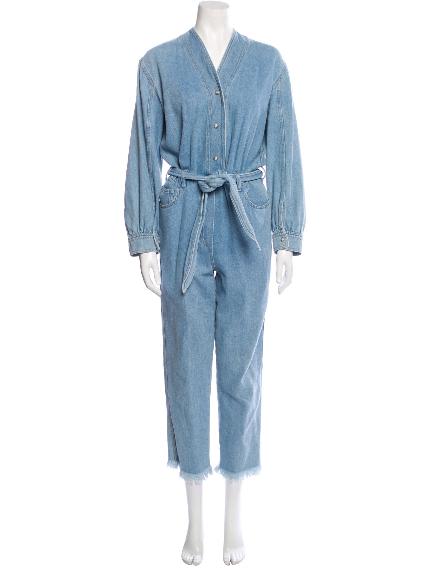 Nanushka V-Neck Jumpsuit