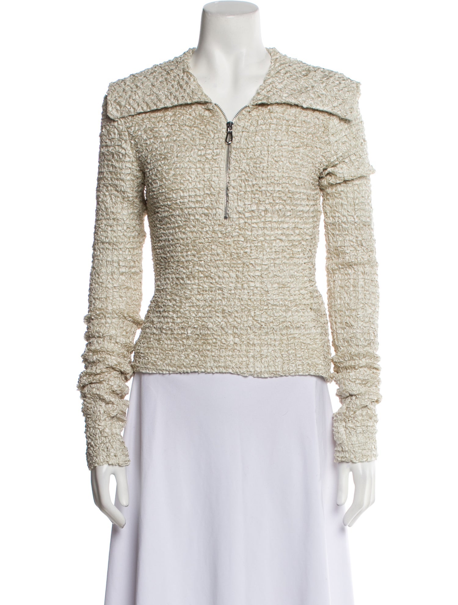 Nanushka Tweed Pattern Evening Jacket