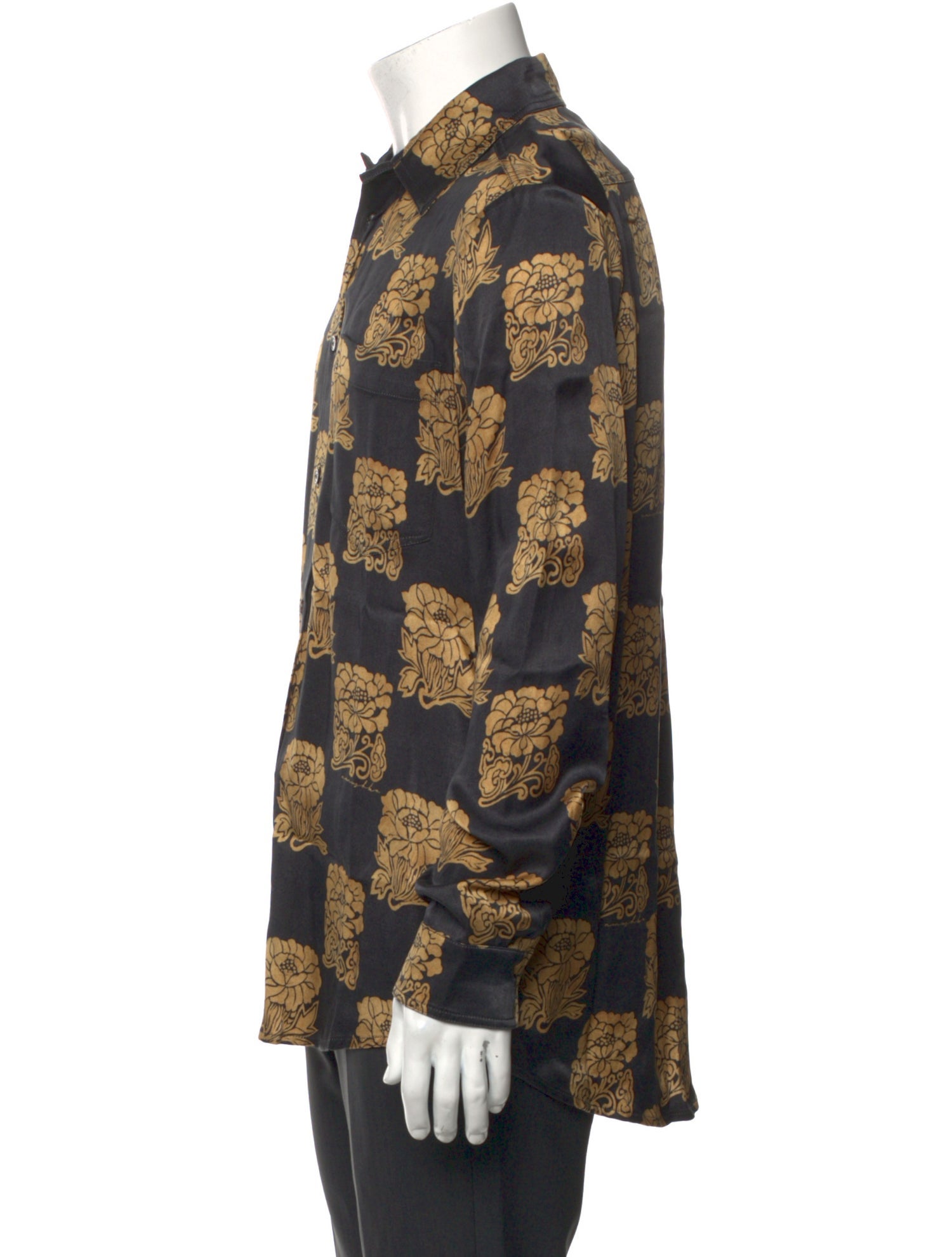 Nanushka Printed Long Sleeve Shirt