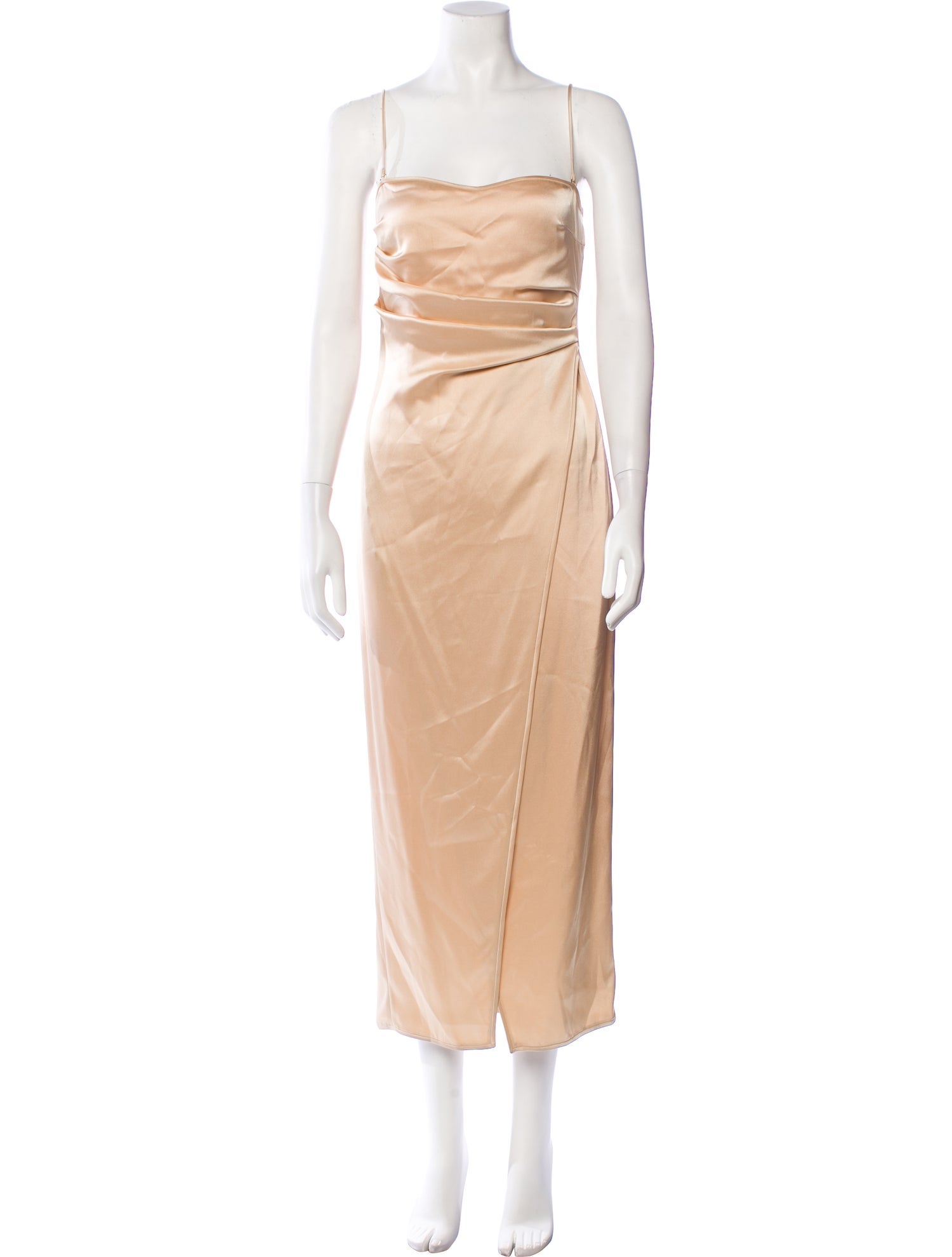 Nanushka Square Neckline Long Dress