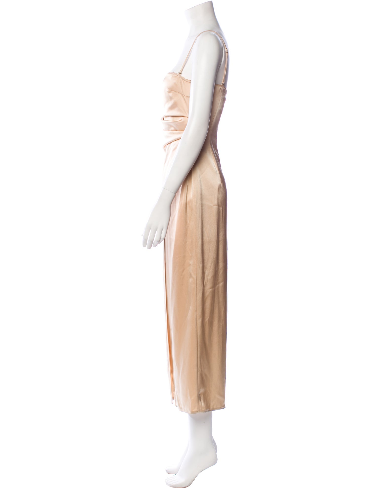 Nanushka Square Neckline Long Dress