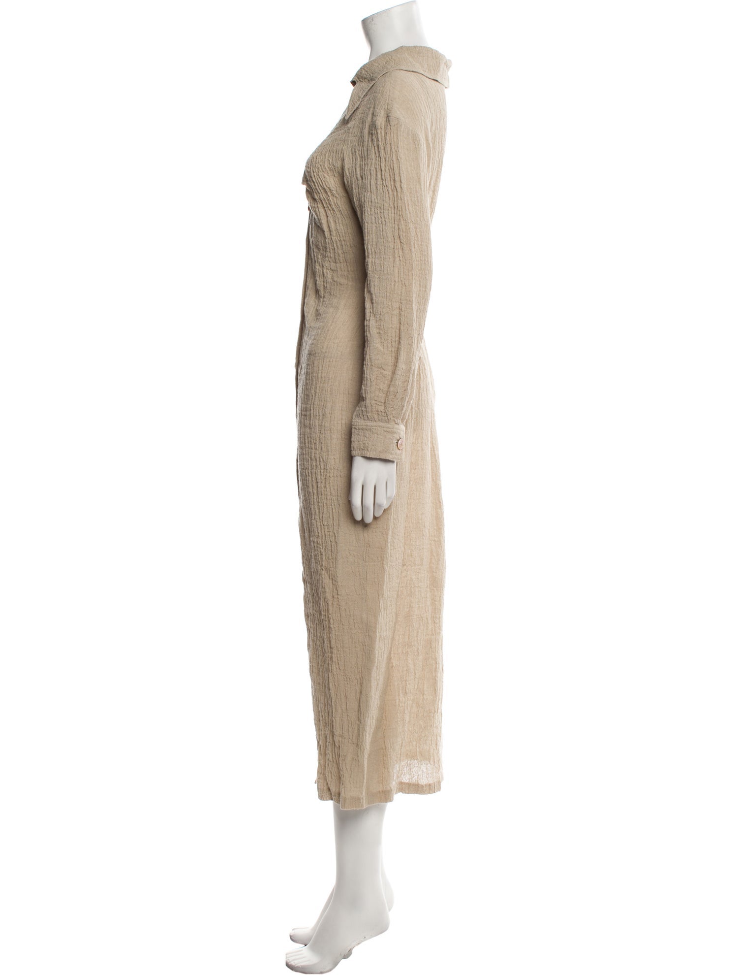 Nanushka Linen Long Dress