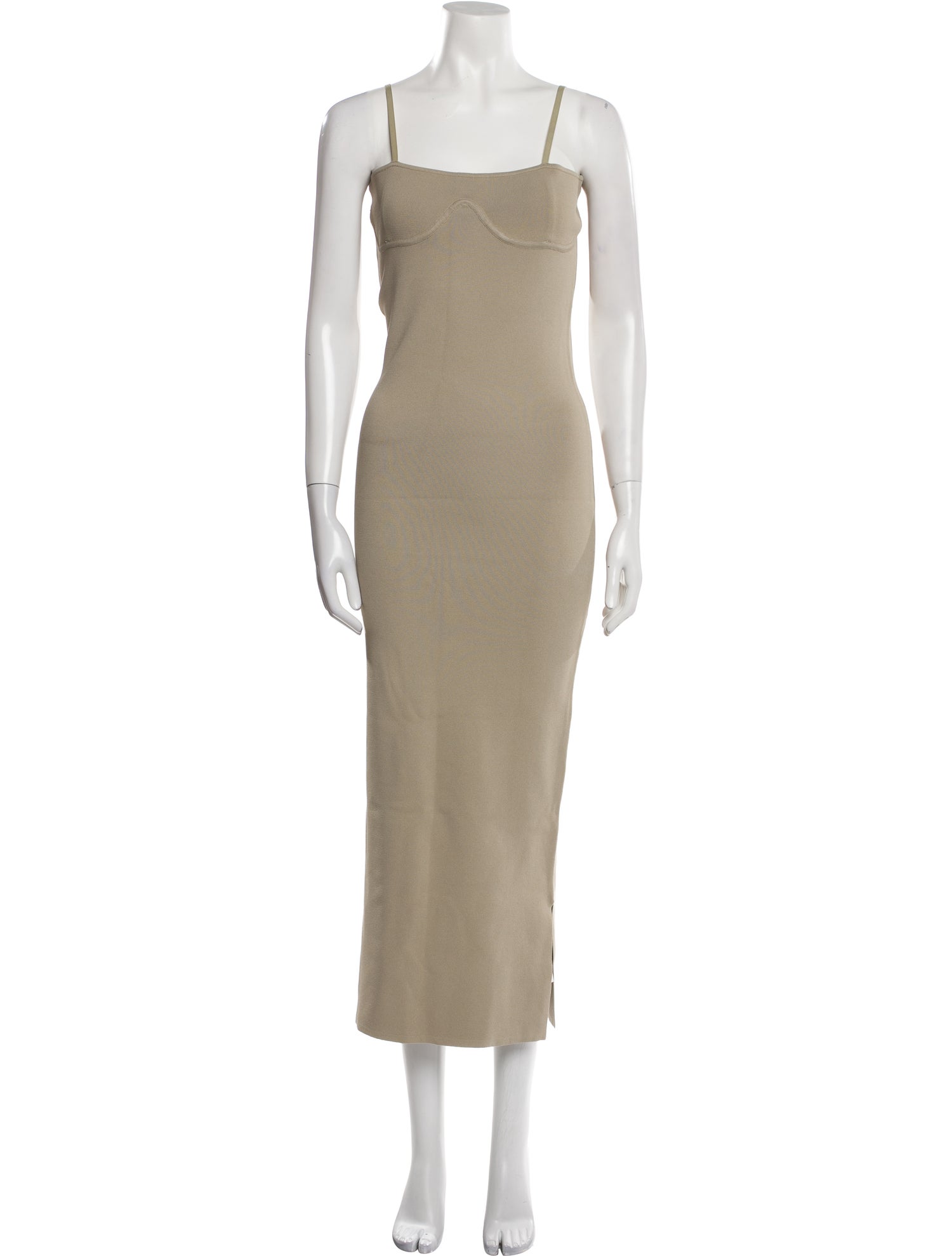 Nanushka Square Neckline Midi Length Dress w/ Tags