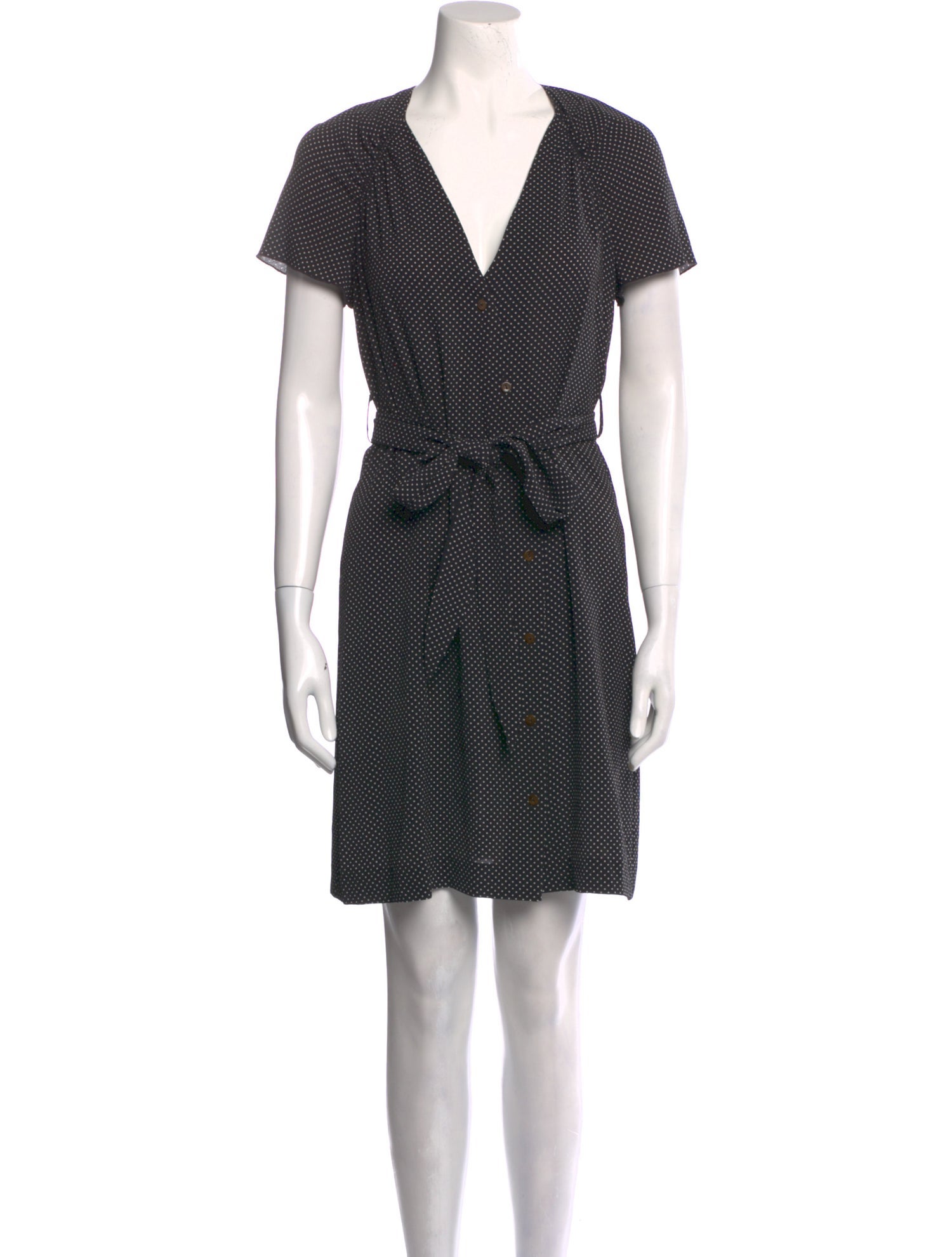 Nanushka Polka Dot Print Mini Dress