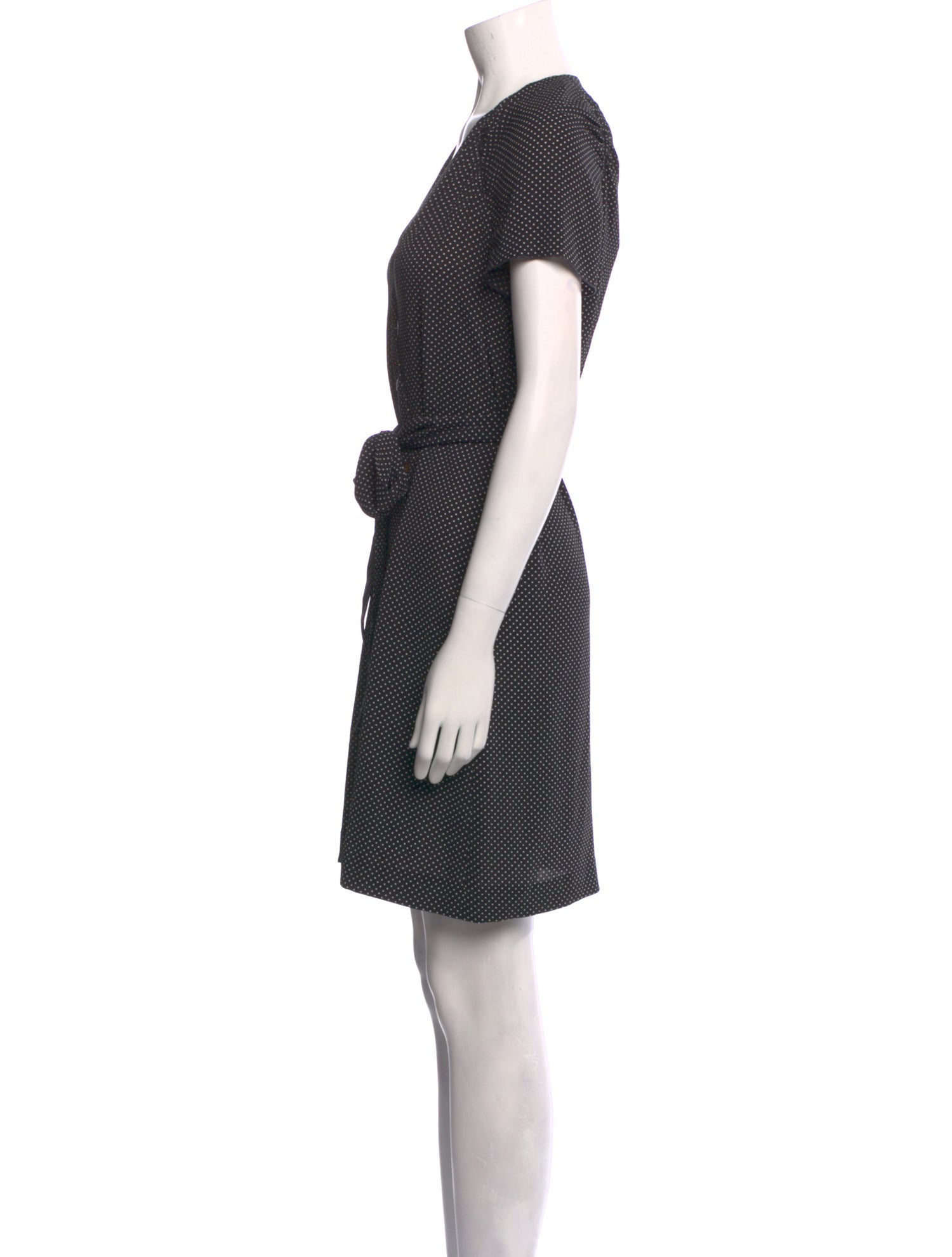 Nanushka Polka Dot Print Mini Dress