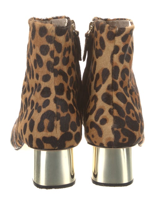 Nanushka Ponyhair Animal Print Boots