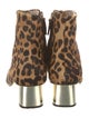 Nanushka Ponyhair Animal Print Boots