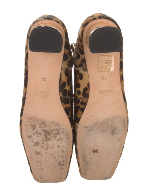 Nanushka Ponyhair Animal Print Boots
