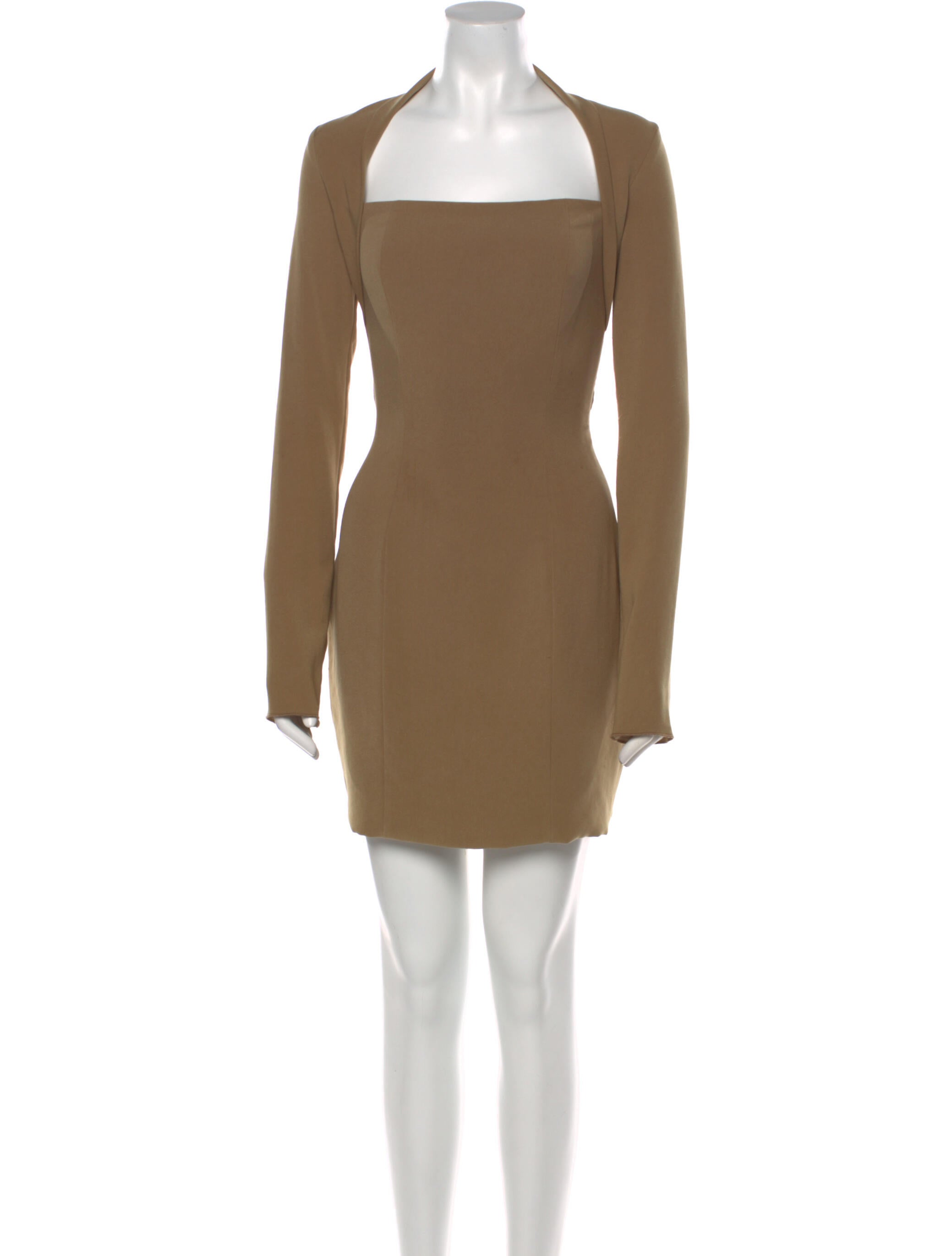 Nanushka Square Neckline Mini Dress