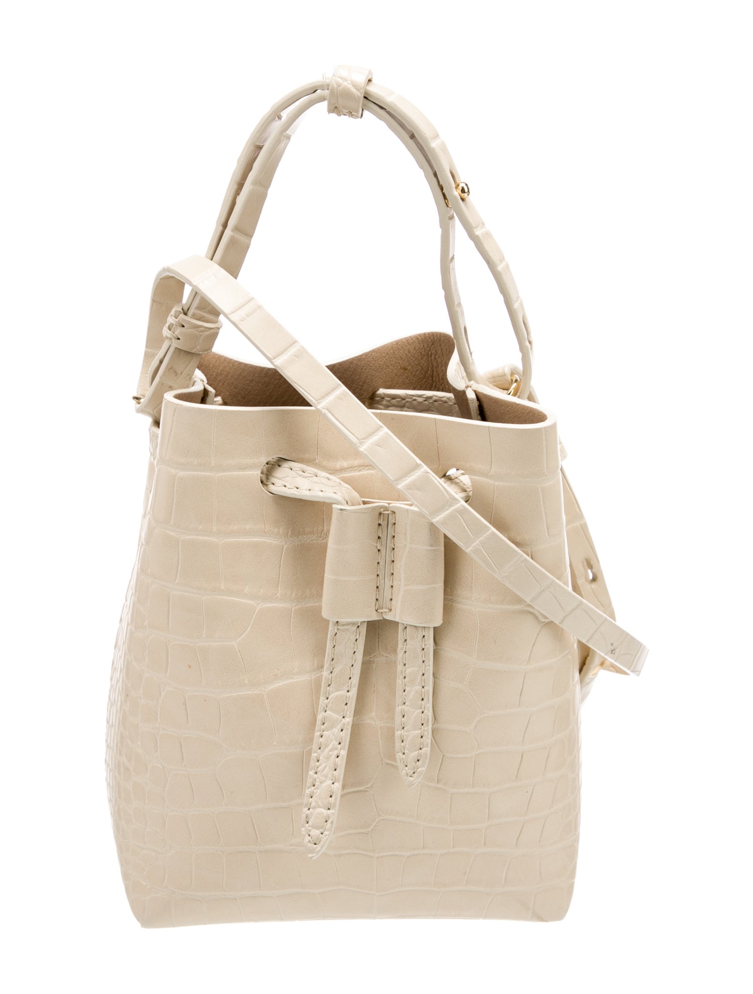 Nanushka Embossed Leather Shoulder Bag