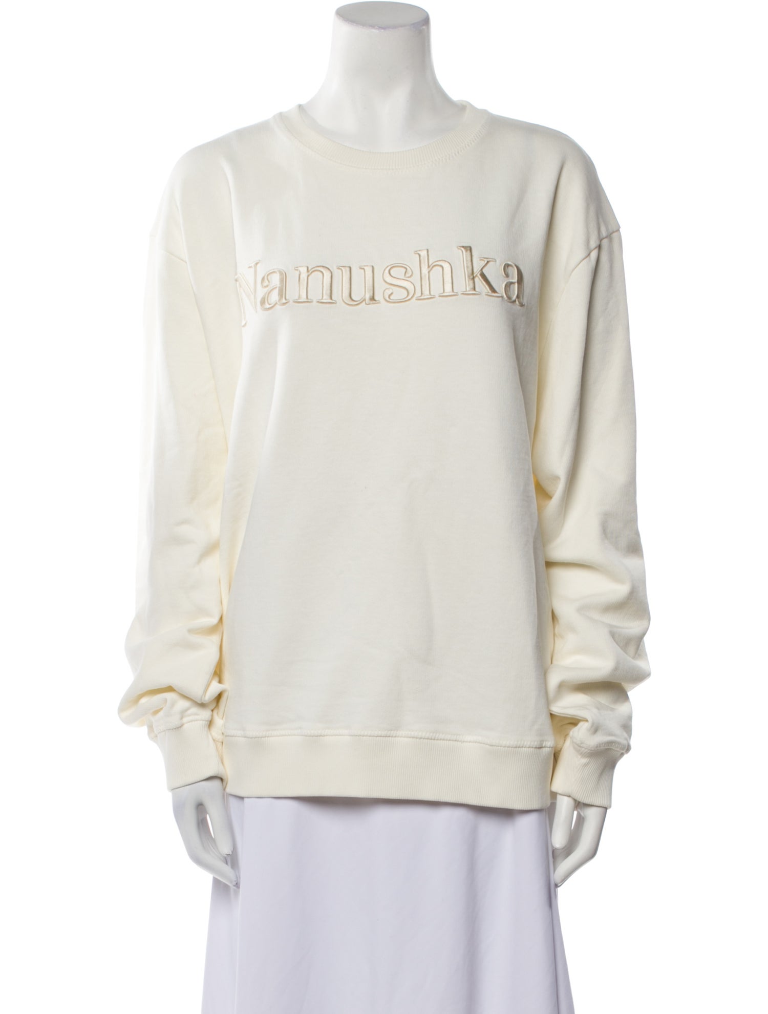 Nanushka Graphic Print Crew Neck Sweatshirt