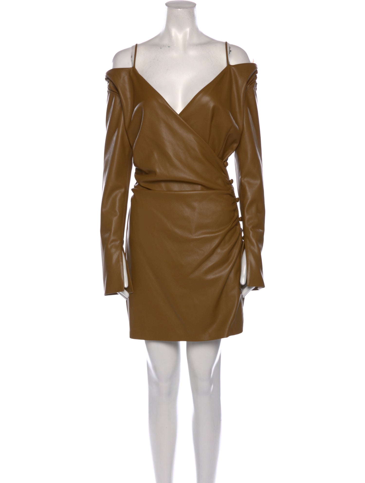 Nanushka V-Neck Mini Dress w/ Tags