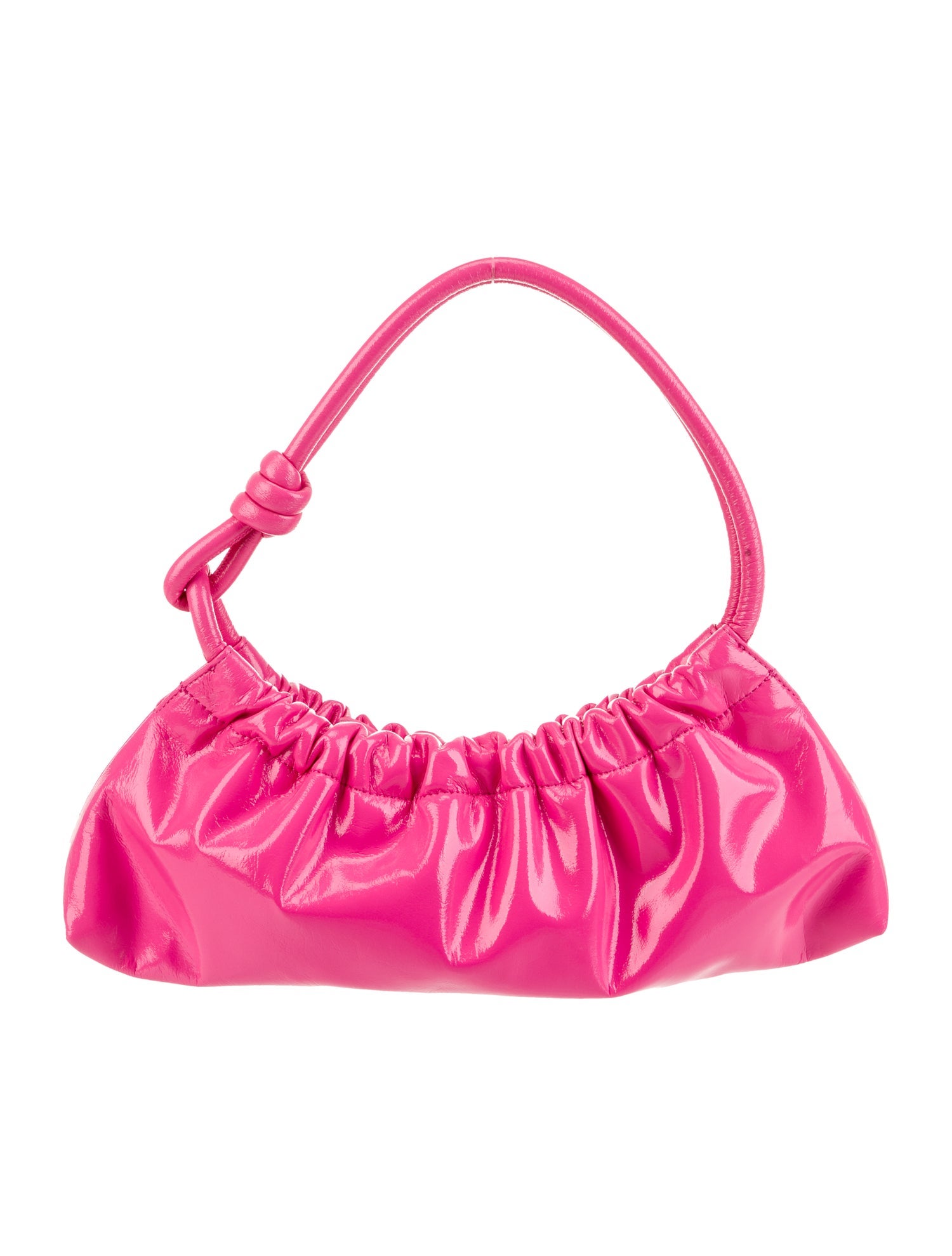 Nanushka Leather Top Handle Bag