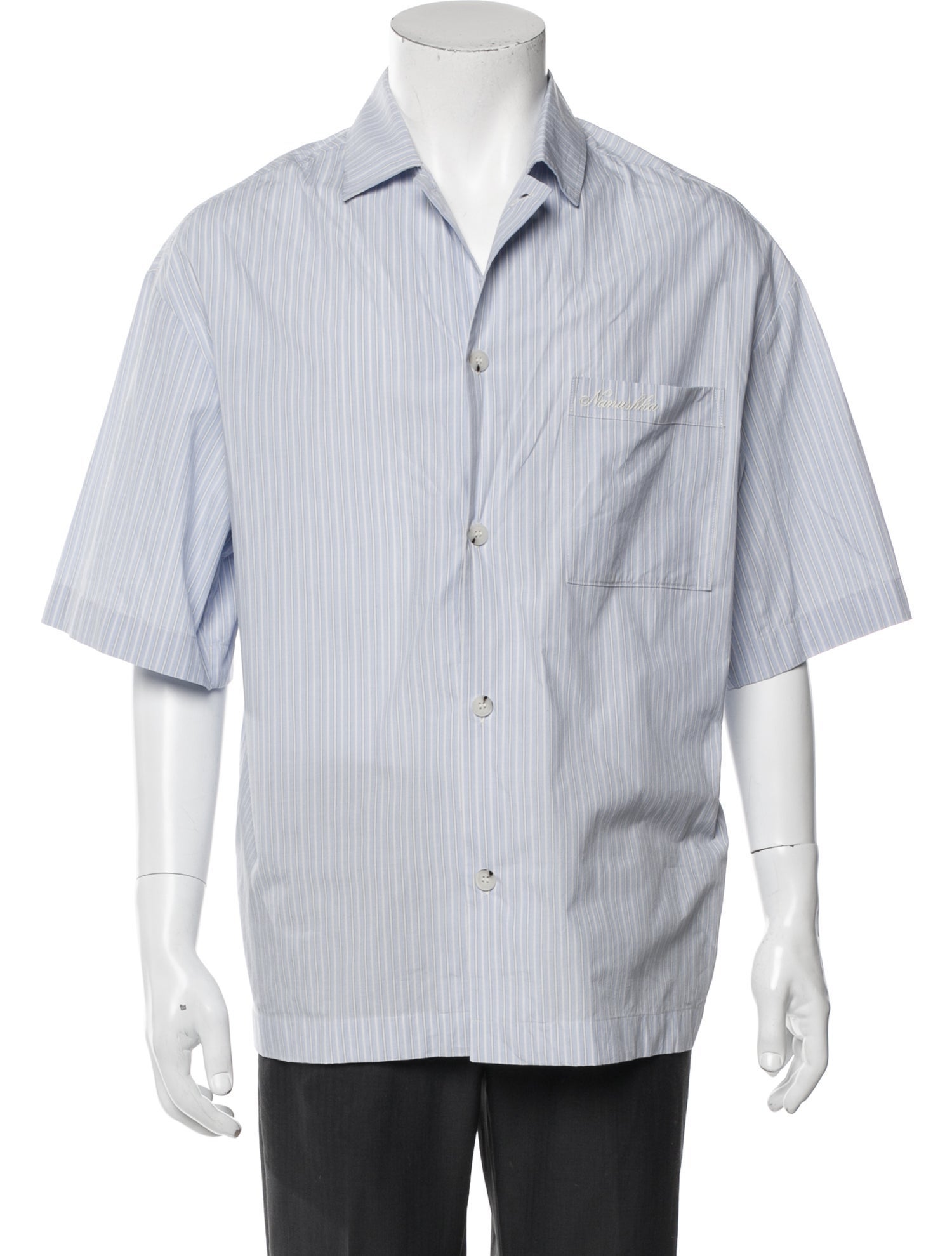 Nanushka Collar Short Sleeve Polo Shirt