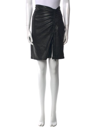 Nanushka Pleated Accents Mini Skirt
