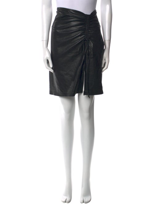 Nanushka Pleated Accents Mini Skirt