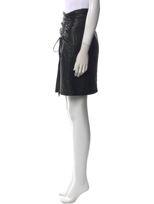 Nanushka Pleated Accents Mini Skirt