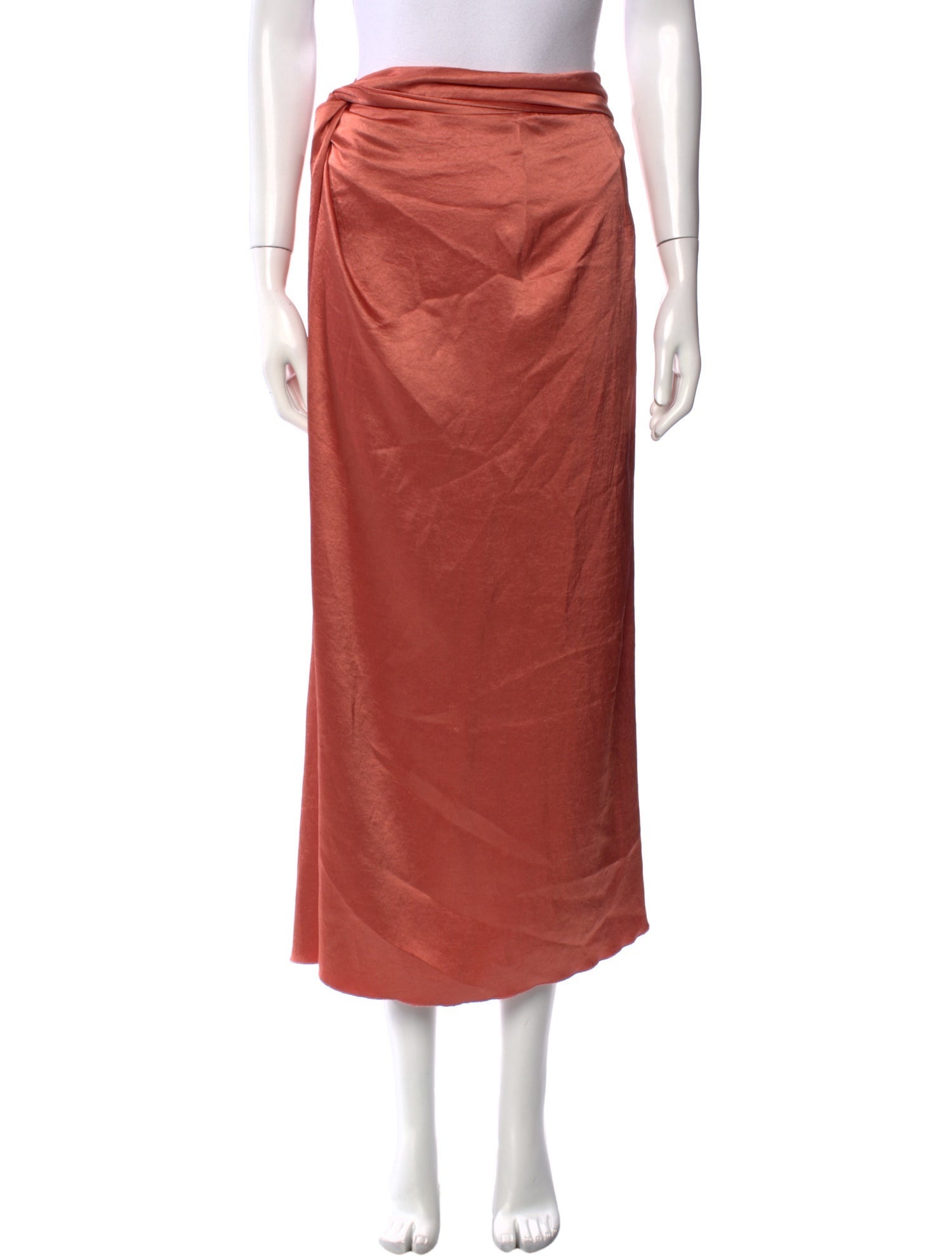 ワンピース NANUSHKA Women Mid Skirts NW23RSDR00819 ORANGE Nanushka Nesse Skirt at Penelope T