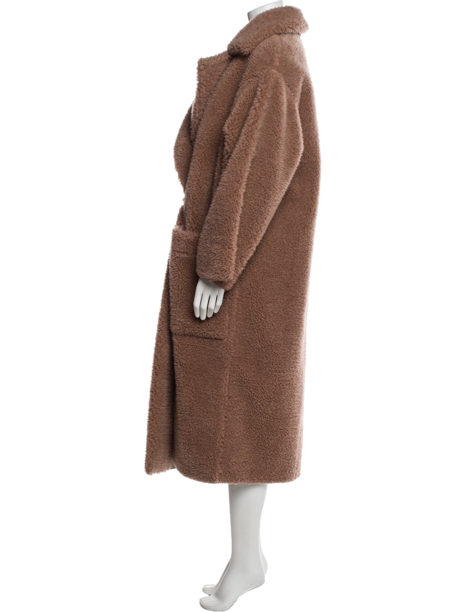 Nanushka Faux Fur Coat