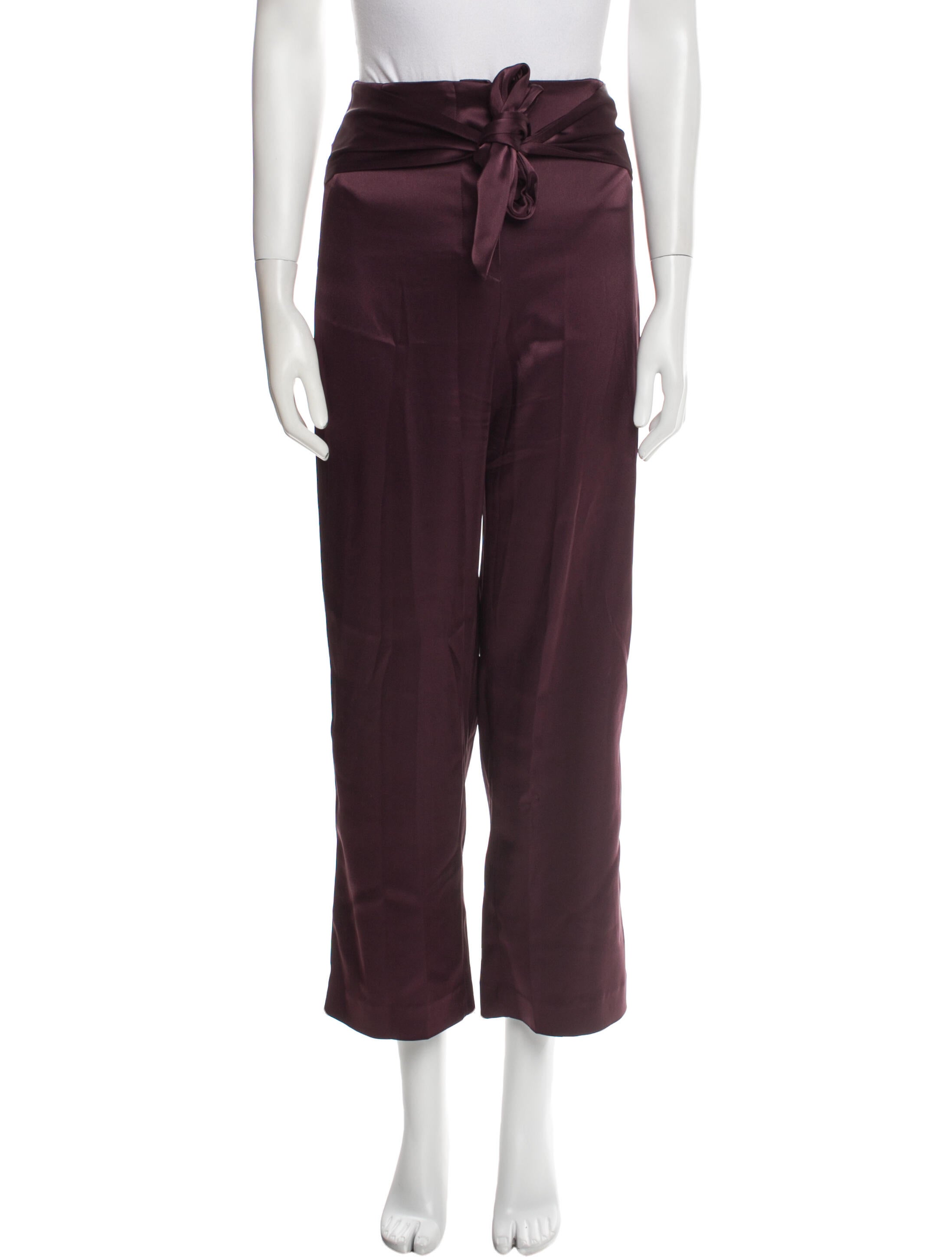 Nanushka Virgin Wool Wide Leg Pants