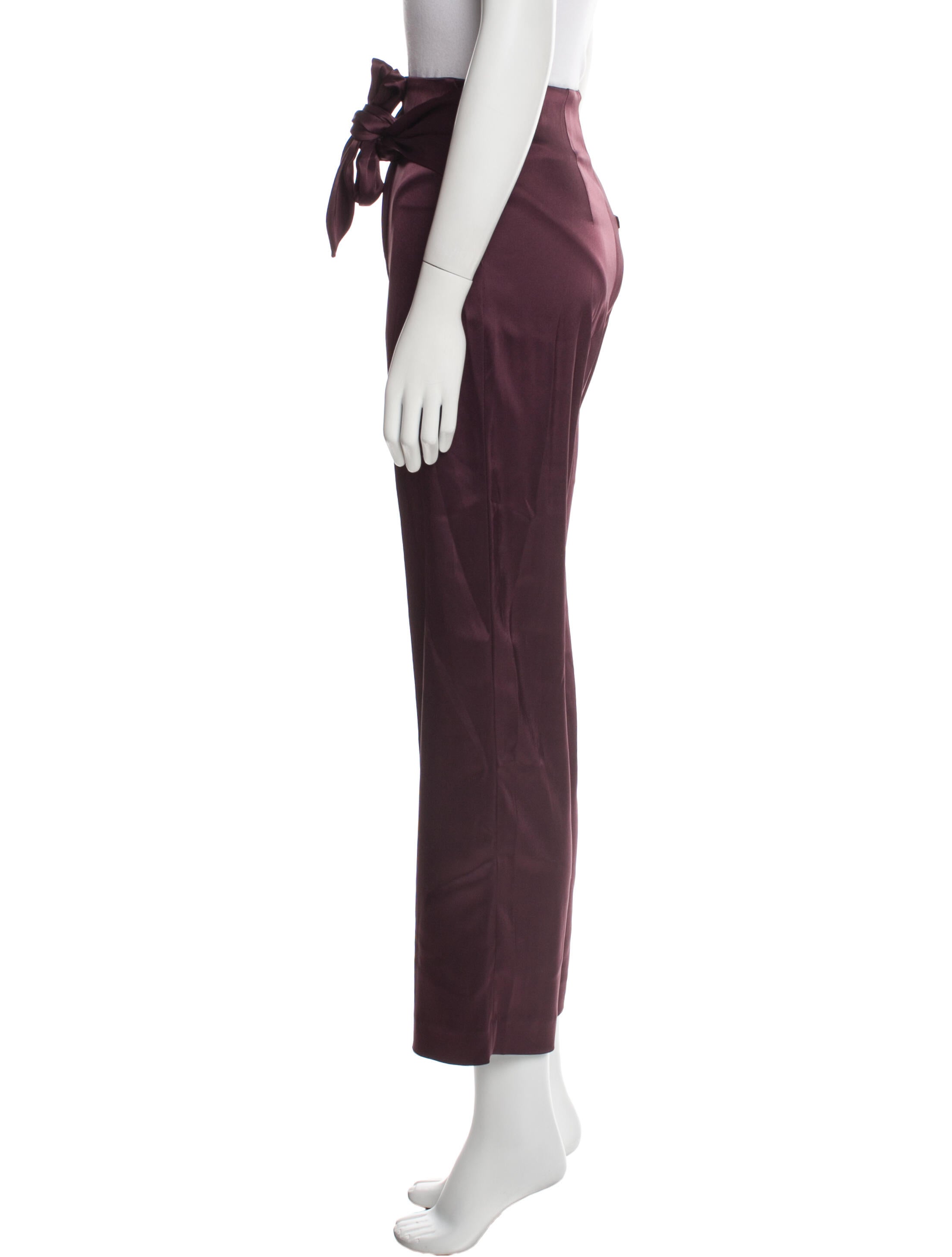 Nanushka Virgin Wool Wide Leg Pants