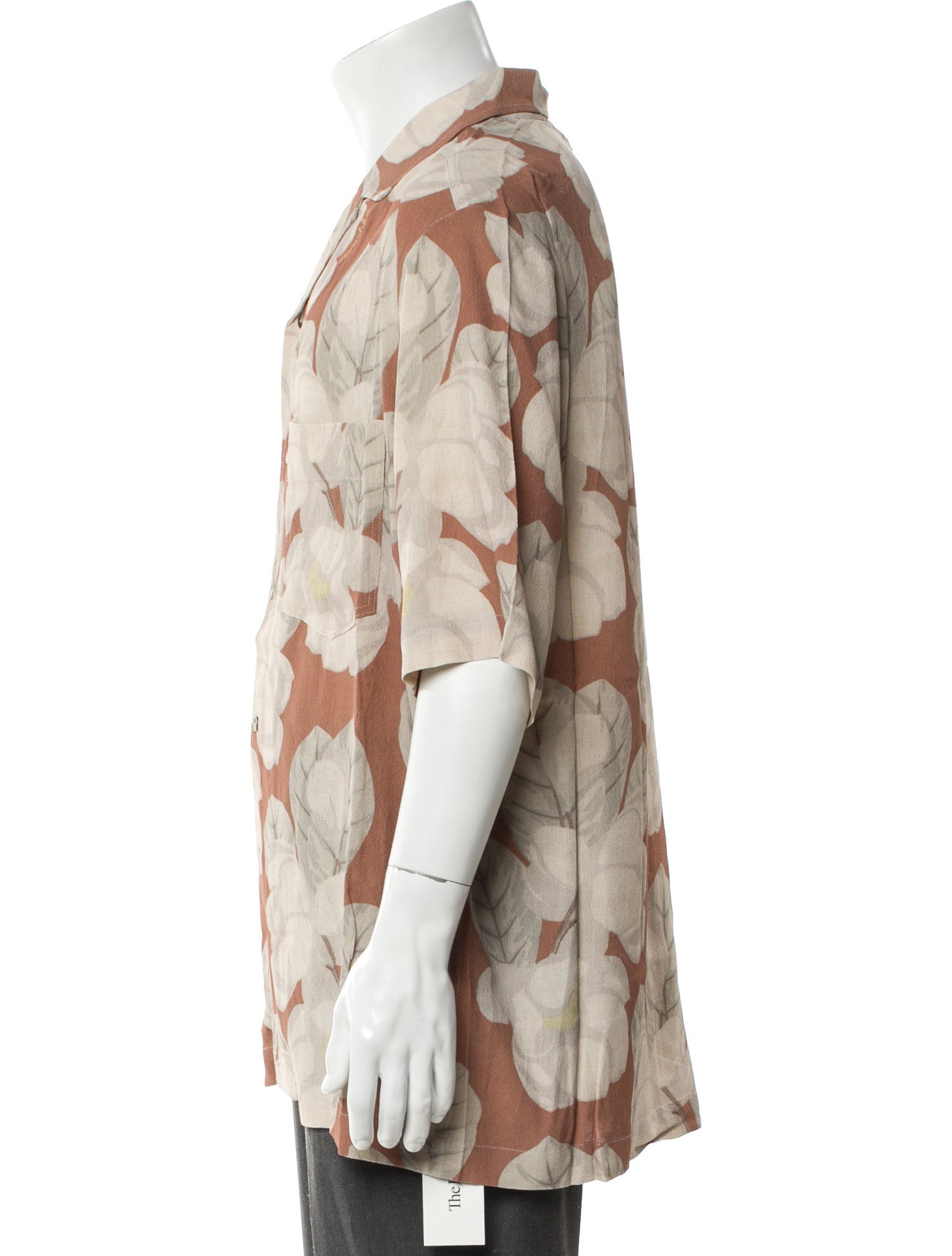 Nanushka Graphic Print Short Sleeve Shirt w/ Tags