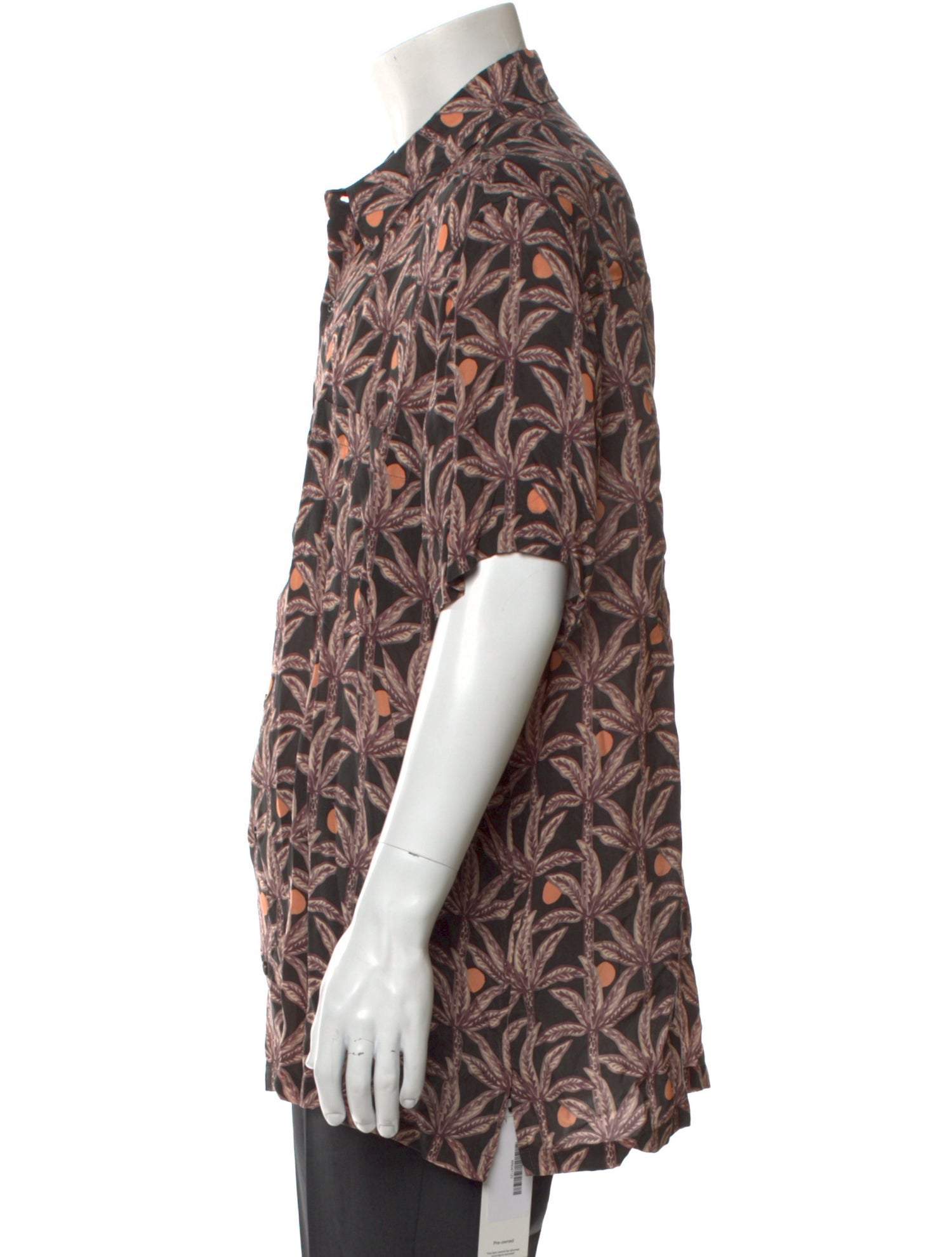 Nanushka Printed Short Sleeve Shirt