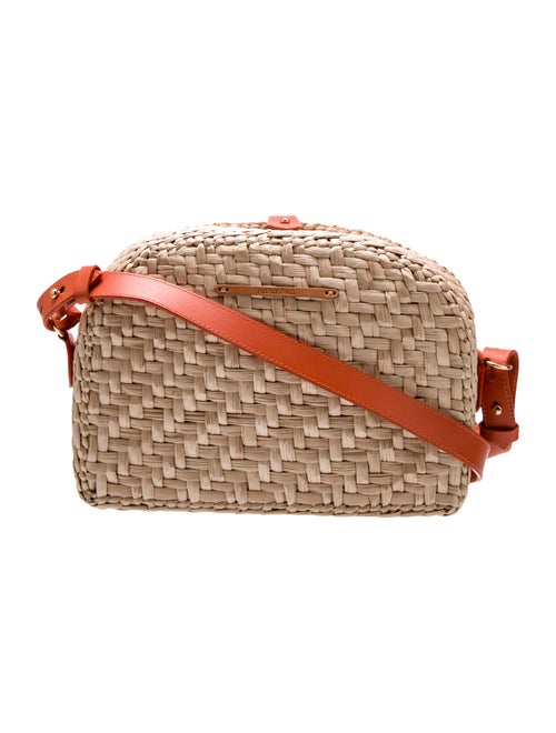 Nanushka Raffia Shoulder Bag