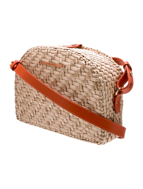 Nanushka Raffia Shoulder Bag